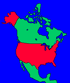 Map: United States