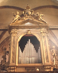Venice: Basilica dei Frari. Piaggia Organ, 1732
