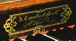 Cavaillé-Coll Nameplate (St. Sulpice)