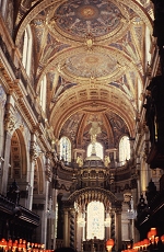 St. Paul's: Choir and Chancel Ceiling