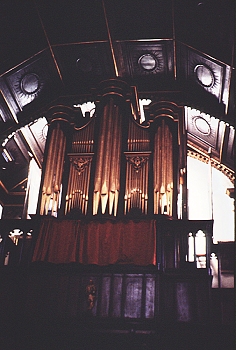 Cambridge, Peterhouse College: Snetzler Organ