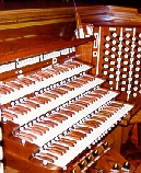 Moody-First UMC, Galveston. 
Schantz Console