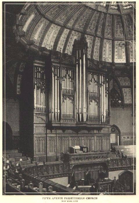 Ernest M. Skinner organ, Op. 206 (1913) in Fifth Avenue Presbyterian Church - New York, NY