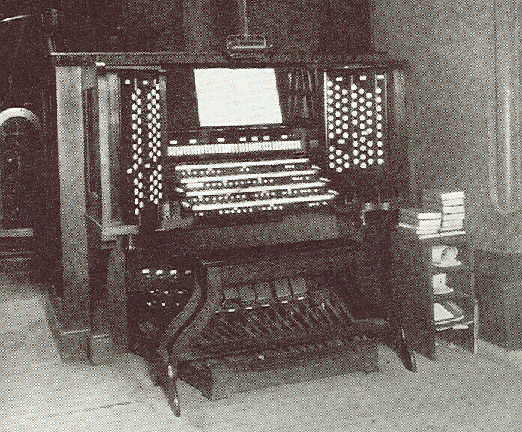 Skinner Organ console, Op. 479 (1924) in Trinity Church, Copley Square (Boston, MA)