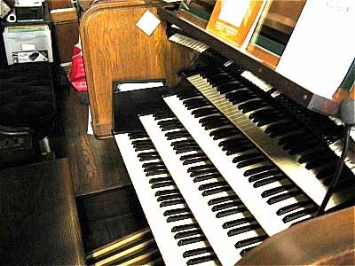 Austin console (1973) for Aeolian-Skinner Organ, Op. 823-A (1952) in First Presbyterian Church - Passaic, New Jersey